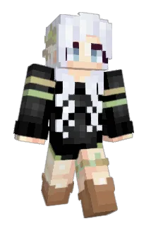 bluemuchan Minecraft avatar full body