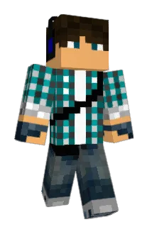 bluenesshere Minecraft avatar full body