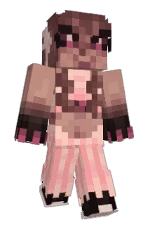 bluenyx Minecraft avatar full body