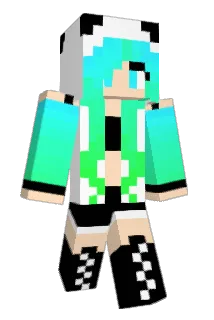bluepanda646 Minecraft avatar full body