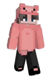 bluepiggaming1 Minecraft avatar full body