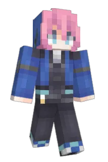 bluepoisonn Minecraft avatar full body