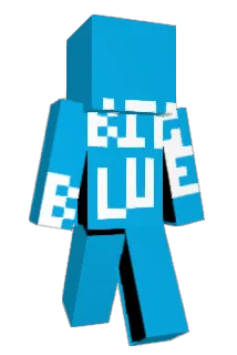 bluesoda Minecraft avatar full body