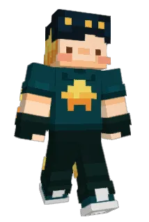 bluestripedsocks Minecraft avatar full body