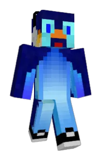 bluestruck Minecraft avatar full body