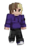 bluetoozio Minecraft avatar full body