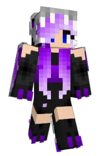 bluewood736 Minecraft avatar full body