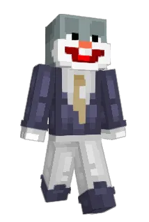 blun Minecraft avatar full body