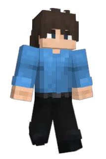 bluqxx Minecraft avatar full body