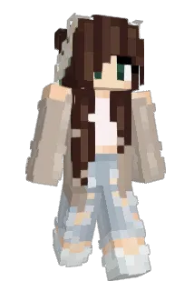 bluroxx Minecraft avatar full body