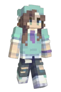 blurryvr Minecraft avatar full body