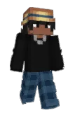 blutuber Minecraft avatar full body