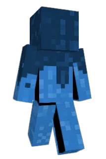 bluu_5 Minecraft avatar full body