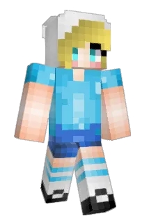 bluuberee Minecraft avatar full body