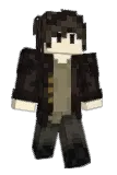 bluuishark Minecraft avatar full body