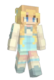 bluuluna Minecraft avatar full body