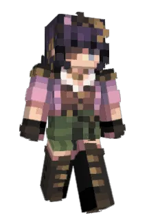 bluumo Minecraft avatar full body