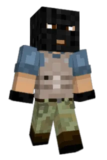 bluuskive Minecraft avatar full body