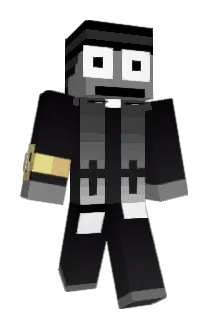 blxckk Minecraft avatar full body