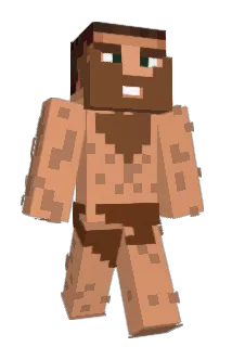 bob_the_caveman Minecraft avatar full body