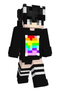 bobobobomba Minecraft avatar full body