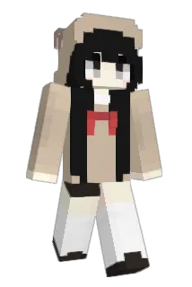 bohewang Minecraft avatar full body
