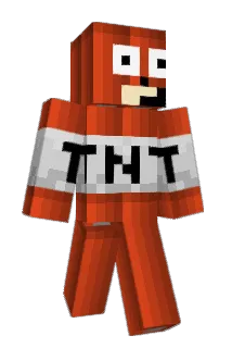 bomber25 Minecraft avatar full body