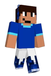 bomberlawd Minecraft avatar full body
