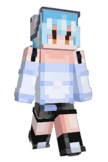 bombomtea Minecraft avatar full body