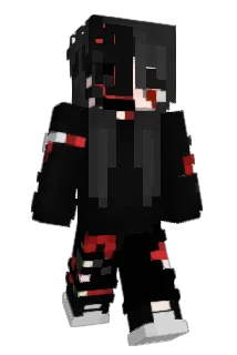 bonesgone Minecraft avatar full body