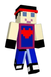 bonestrong Minecraft avatar full body