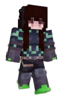boobaged Minecraft avatar full body