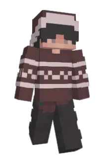 bookisk Minecraft avatar full body