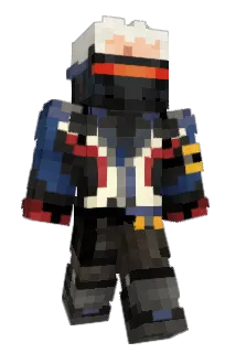 boostgod Minecraft avatar full body