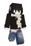 bootystain Minecraft avatar full body