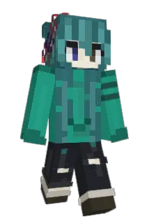 borbasaur Minecraft avatar full body