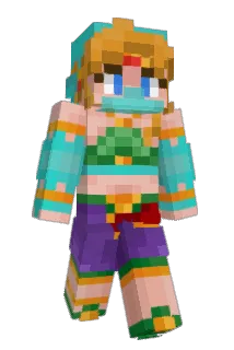 Minecraft-Avatar von borkiee: ganzer Körper