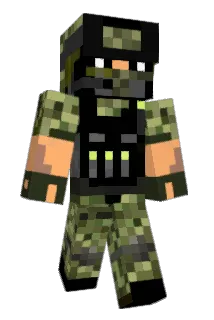 bouanito Minecraft avatar full body
