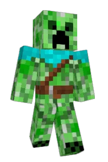 boulderboy Minecraft avatar full body