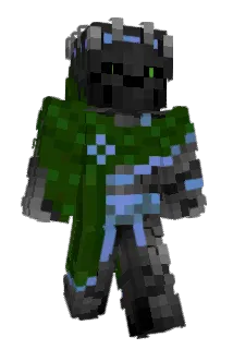 brached Minecraft avatar full body