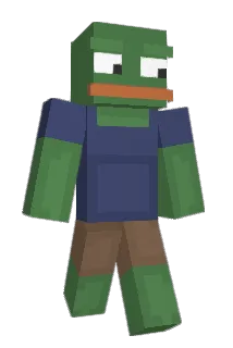 brandobot Minecraft avatar full body