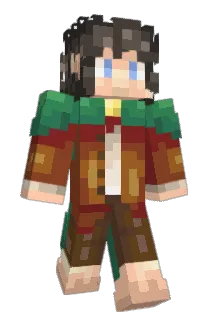 brasao Minecraft avatar full body