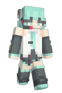 bread0w0 Minecraft avatar full body