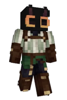 breakfastvrc Minecraft avatar full body