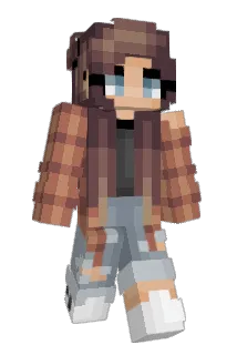 britns Minecraft avatar full body