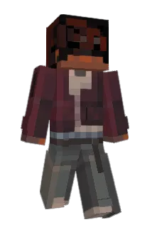 brokeZezz Minecraft avatar full body