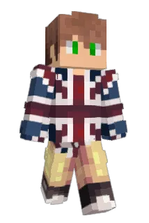 broke_e Minecraft avatar full body
