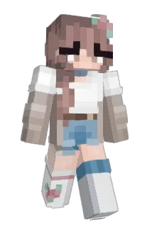 bron3pon3 Minecraft avatar full body