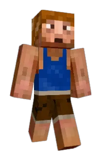 brooded Minecraft avatar full body