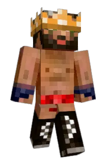 brucemanly Minecraft avatar full body